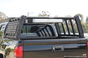 GMC Canyon Truck Bed Rack - Go Rhino - XRS Overland Xtreme - Textured Black - `15-`22